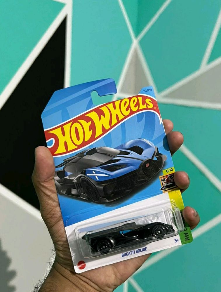 ⭐Its Rare /  BUGATTI BOLIDE  /  HOTWHEELS  /  1:64