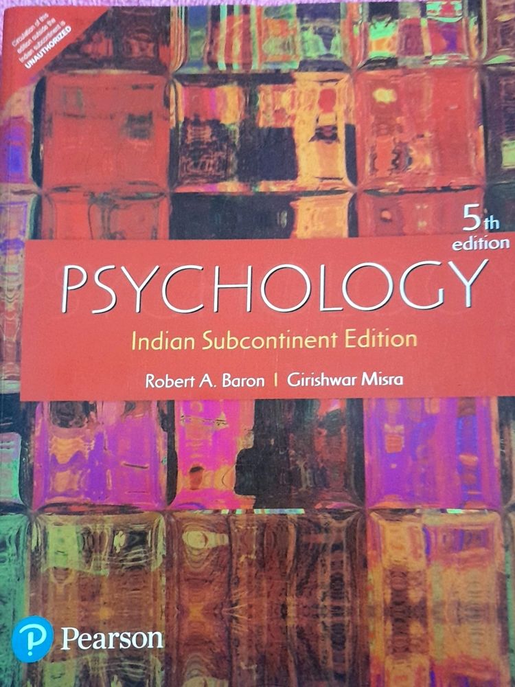 Psychology: Indian Subcontinent Edition 5th