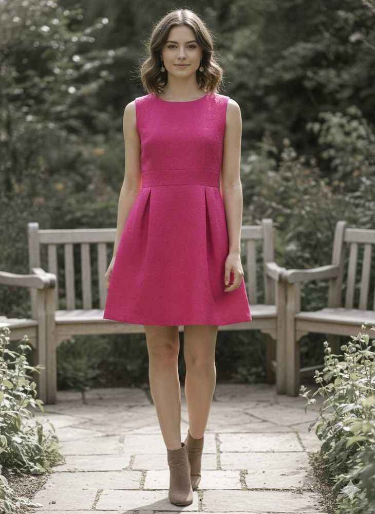 Pink Sleeveless Dress