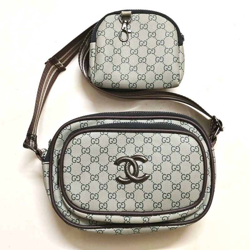 Stylish Crossbody Bag GUCCI style with Pouch