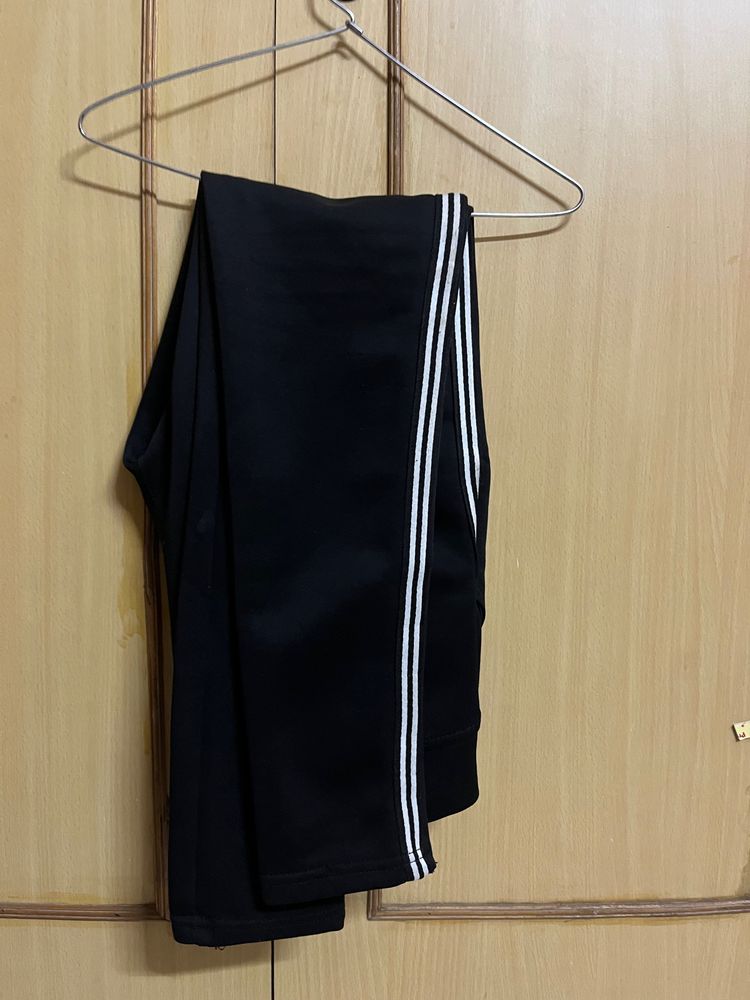 White Strip Jeggings