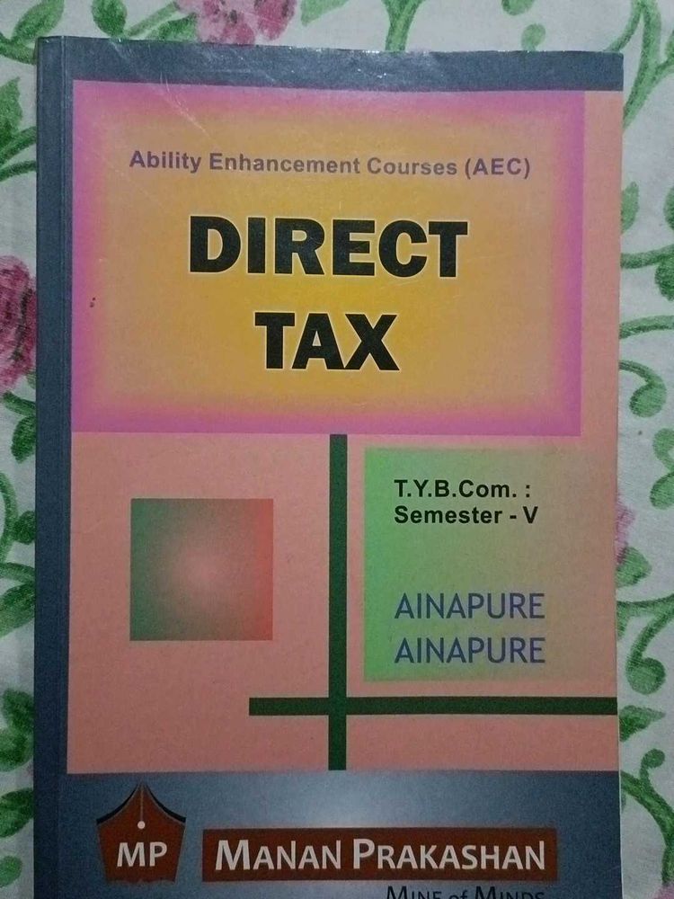 Direct Tax Book &amp;  business economics