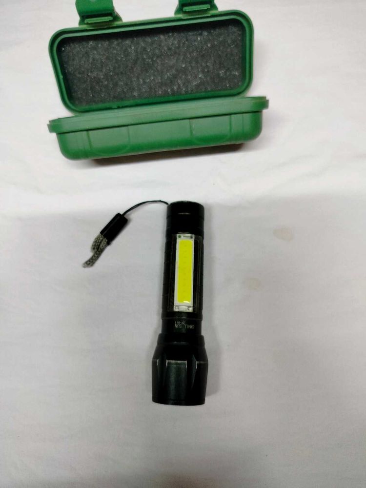 Tactical LED Flashlight with Case