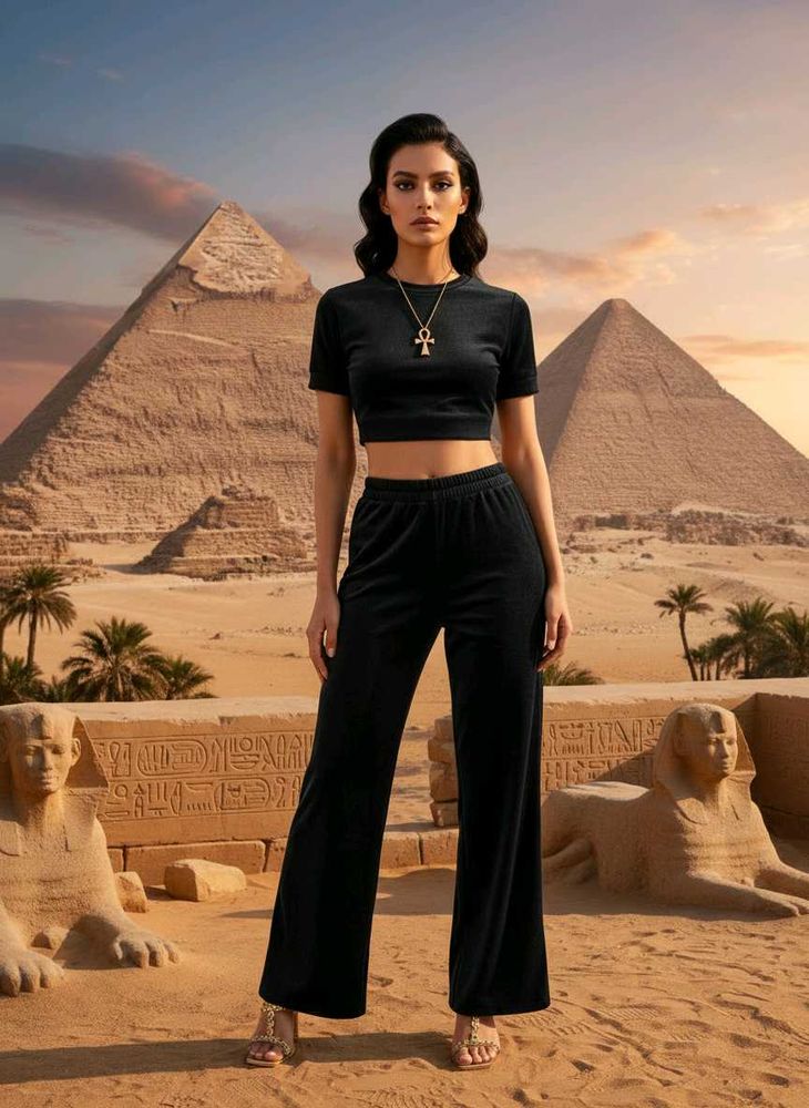 black velvet trouser