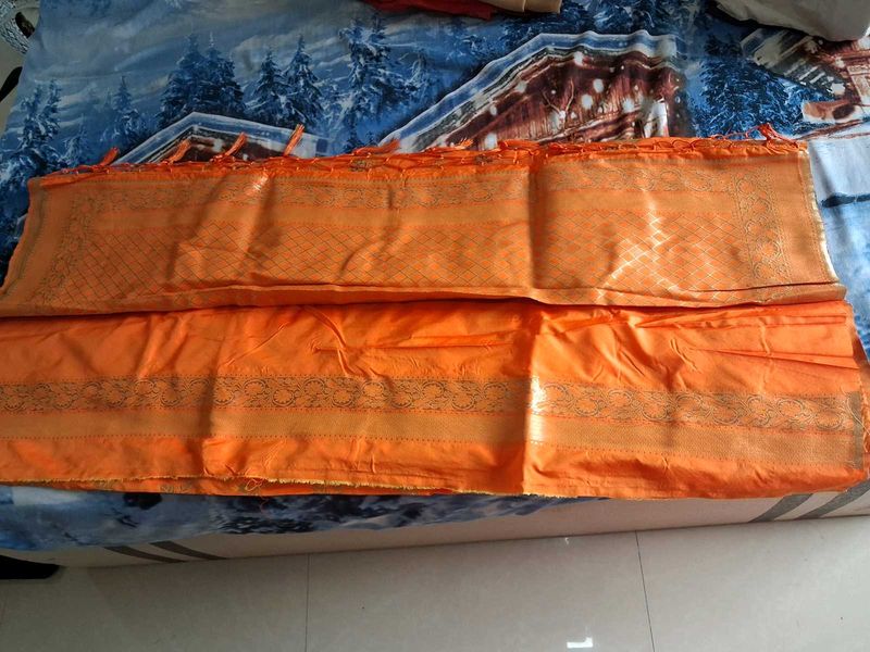 Orange Saree