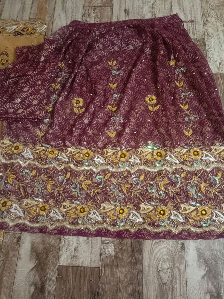 wedding lehnga dupatta