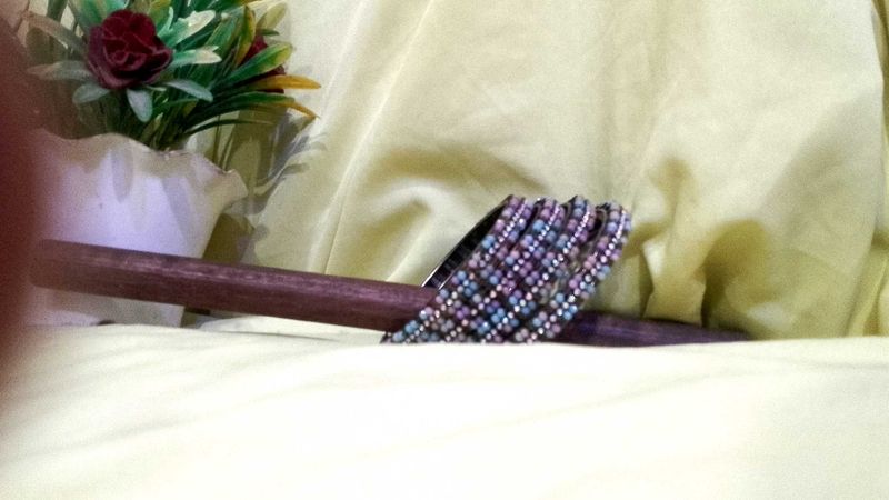 Colorful Beaded Bangle Set