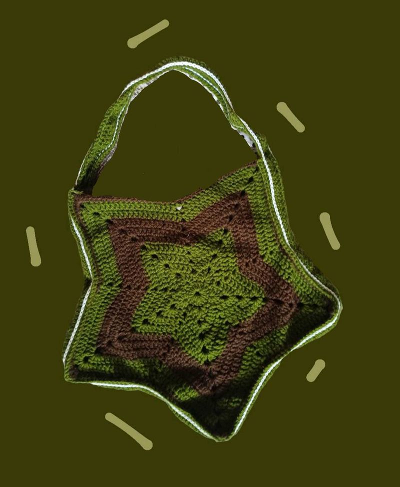 Crochet Star Bag