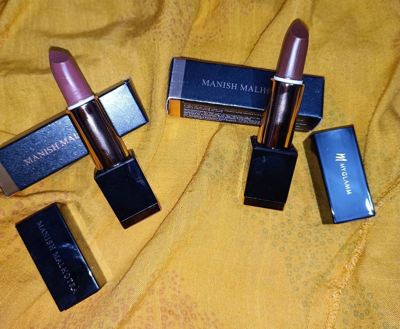 Combo Of Two Manish Malhotra soft Matt Lipstick