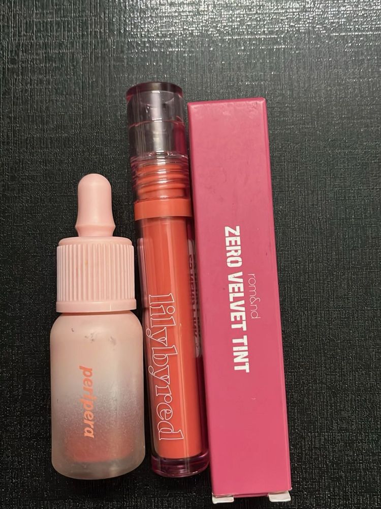 Korean Lip Tint(peripera Rom&amp;nd Etc)