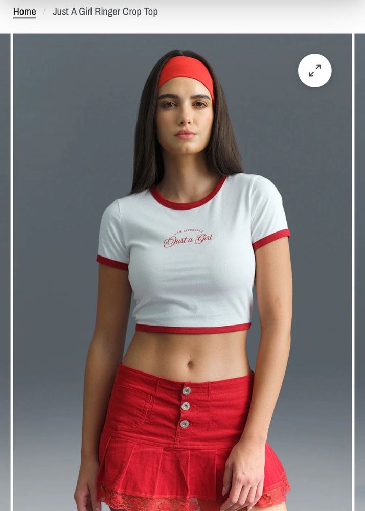 Im Just A Girl Baby Tee