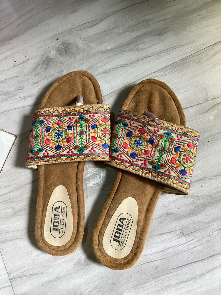 Embroidered Flats