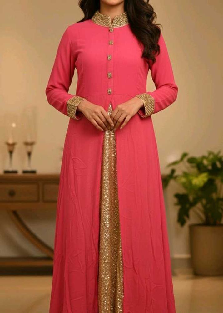 ON SALE!!! Hot Pink Gown