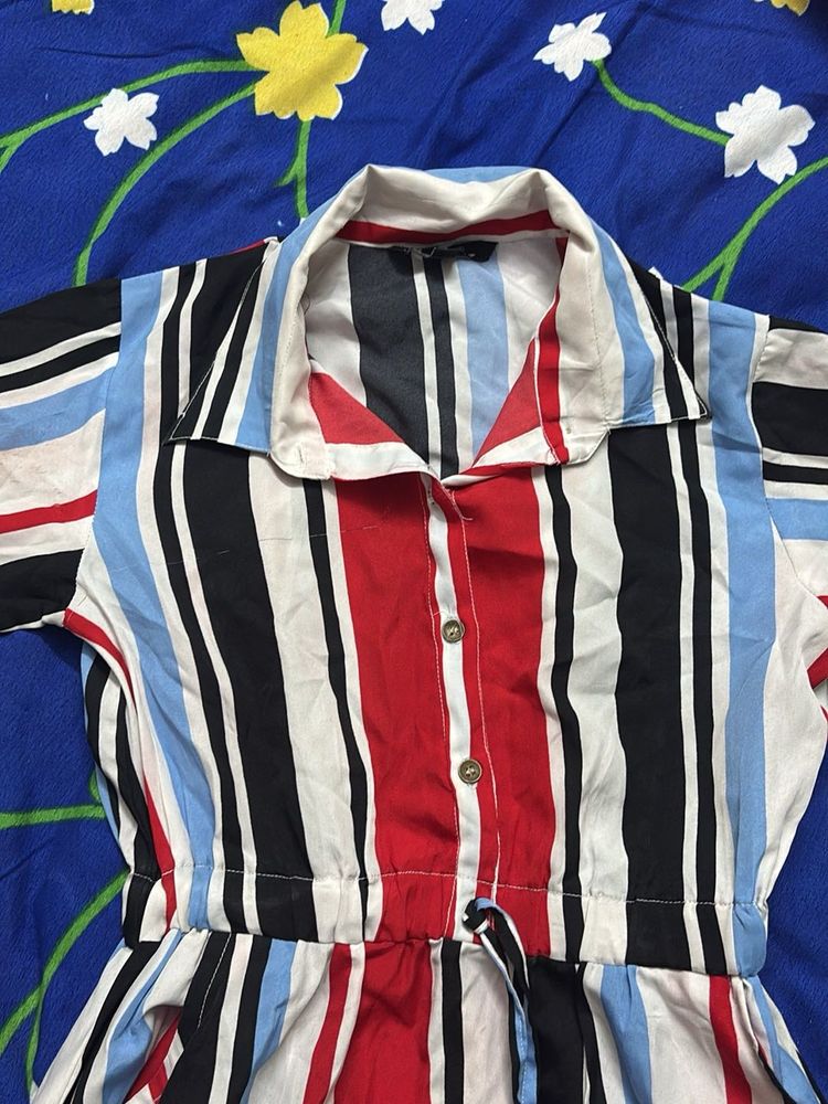 Striped Shirt Dress Only At 120