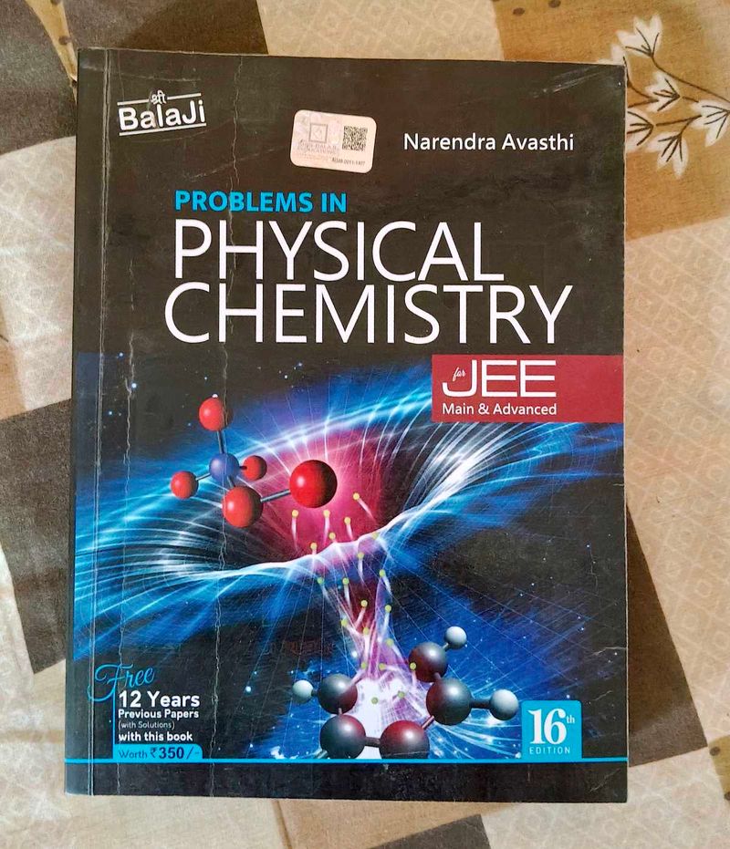 N. Avasthi Physical Chemistry + JEE PYQ(PC+OC)