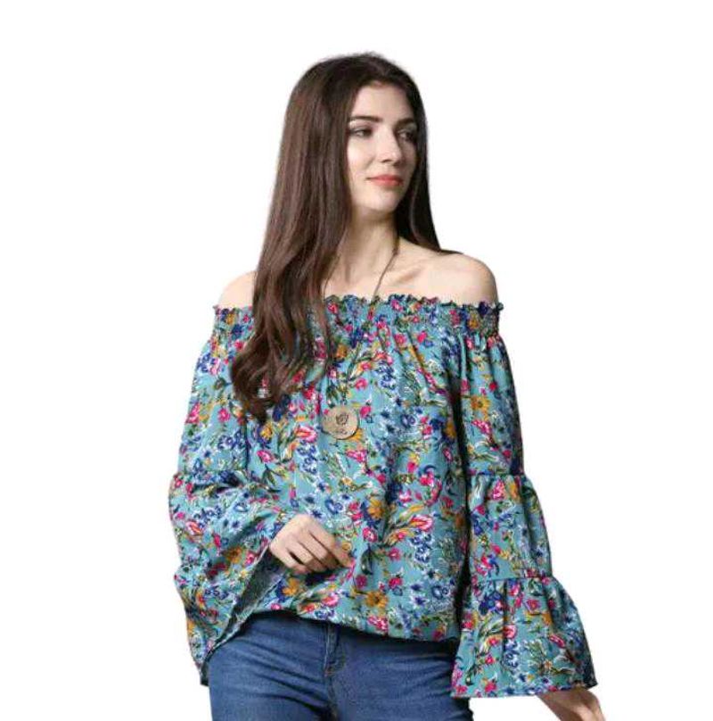 Floral Off-Shoulder Top
