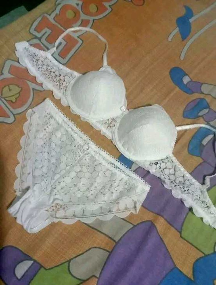 White Lace Bikini Set/ Lingerie Set