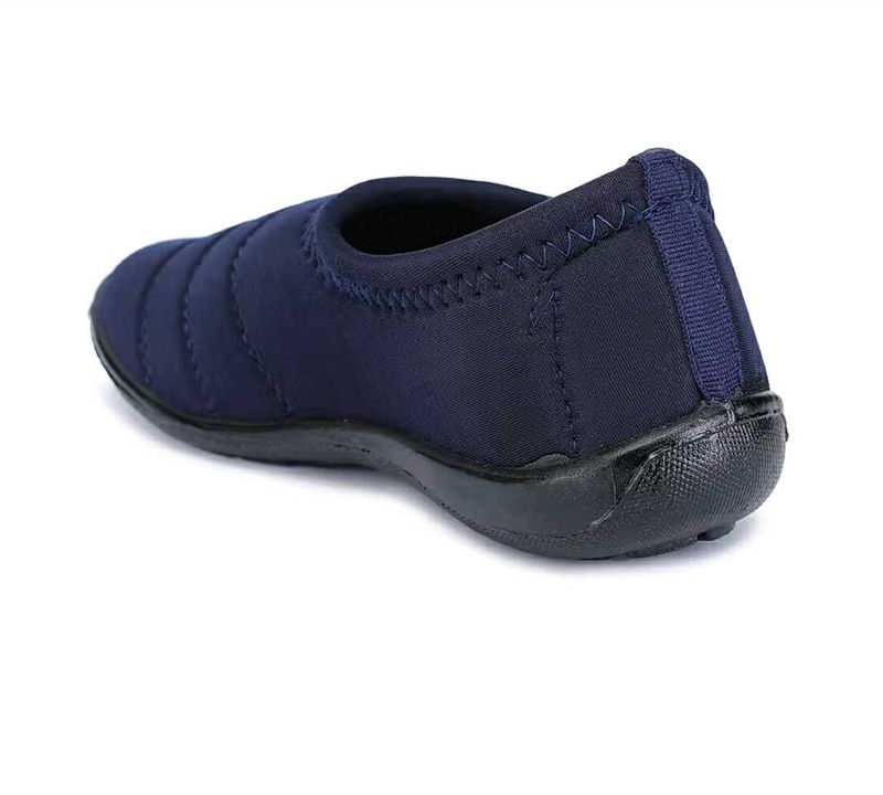 Navy Blue Slip-On Shoes