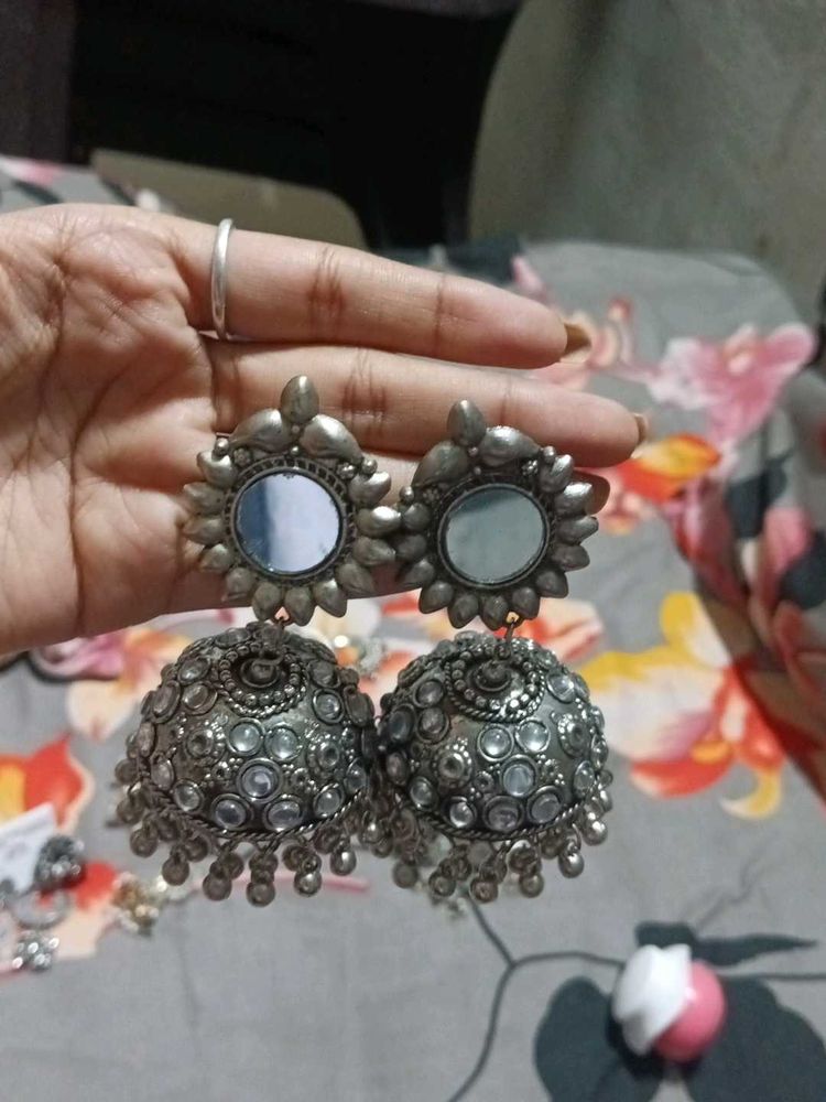 mirror pintrestly jhumka