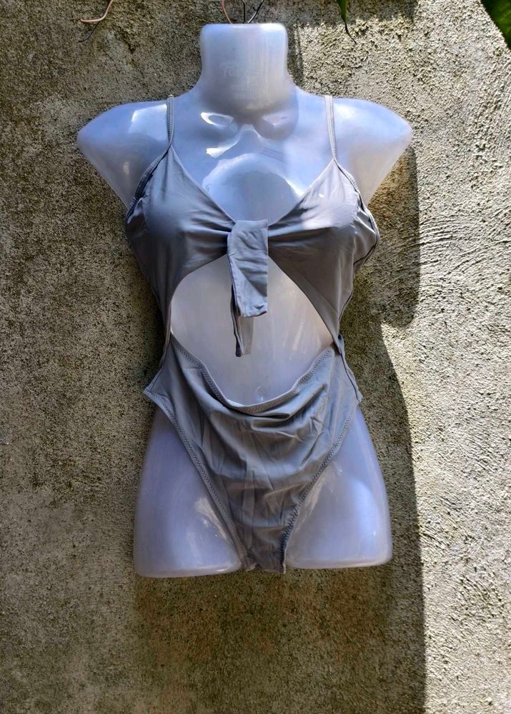 3.10.4 SEXY GREY CUTOUT BODYSUIT