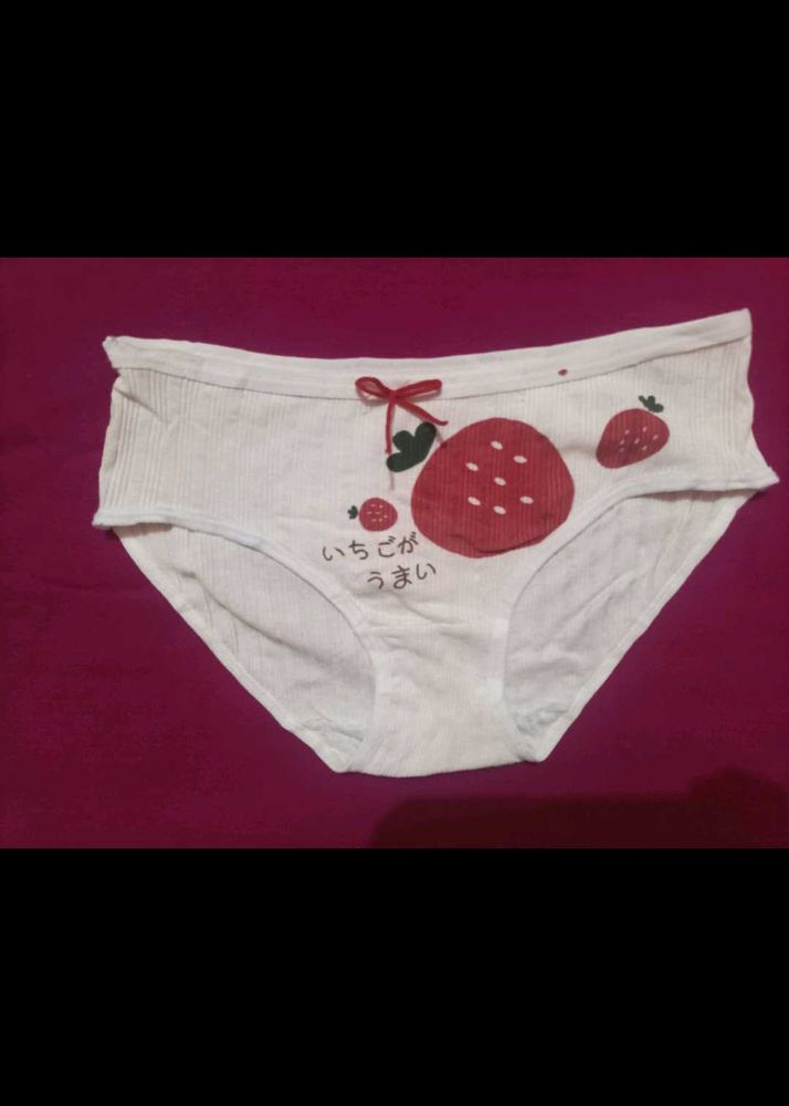 Cute Strawberry Panties