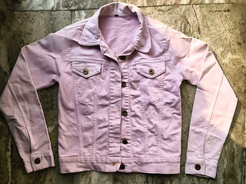 Pink Denim Jacket