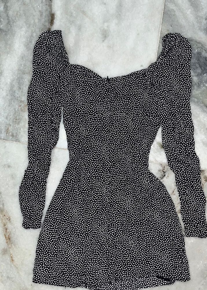 Polka Dot Mini Dress
