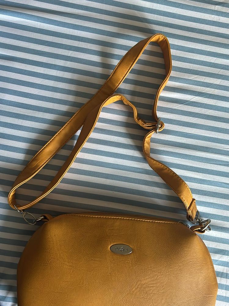Yellow Sling Bag