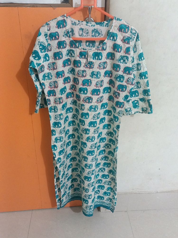 Kurti 🐘 print