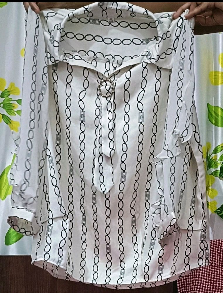 Off White Casual Shirt XL