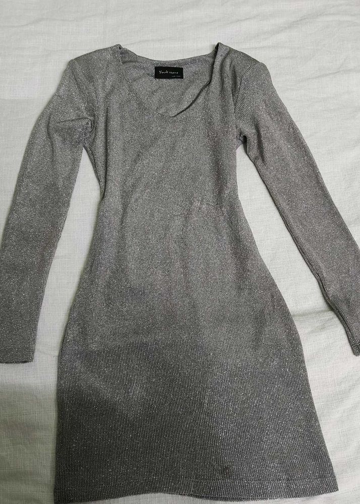 Glitter bodycon dress