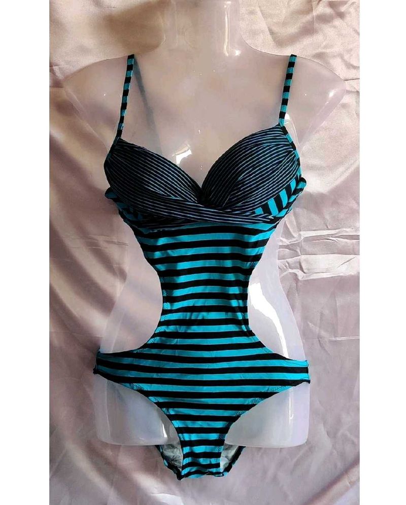 Blue Padded Bikini