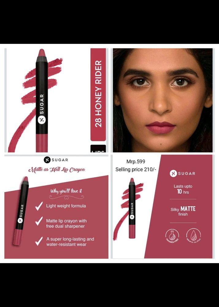 Matte As Hell Crayon Lipstick