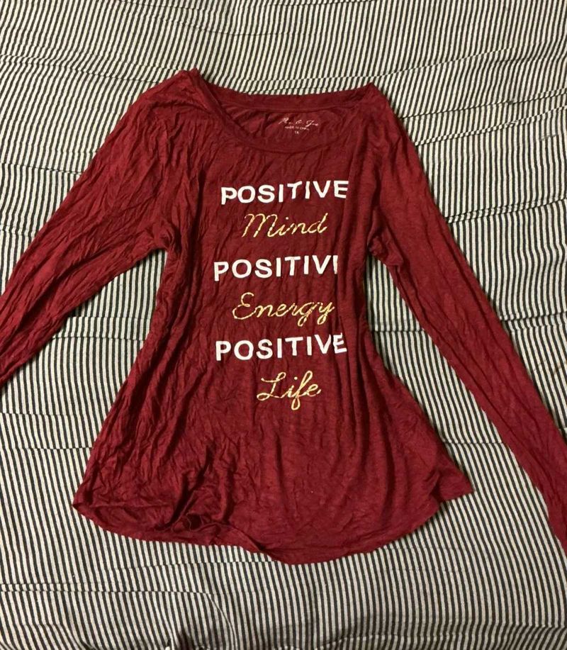 Positive Vibes Top