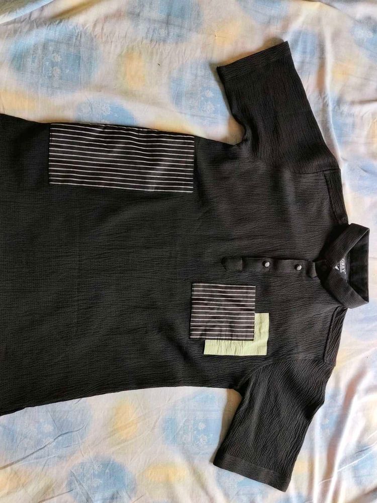 Striped Pocket Tee