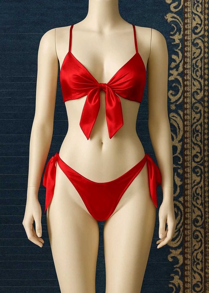 Bow Tie Up Bikini Set🫣🥀