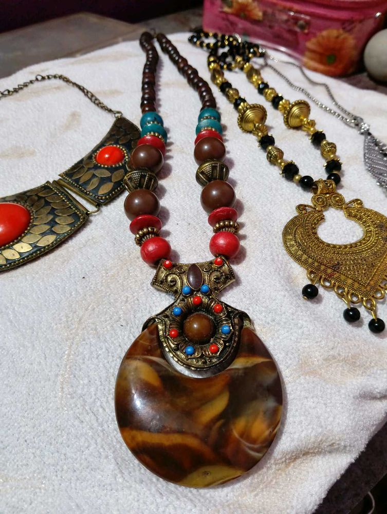 Boho Pendant Necklace