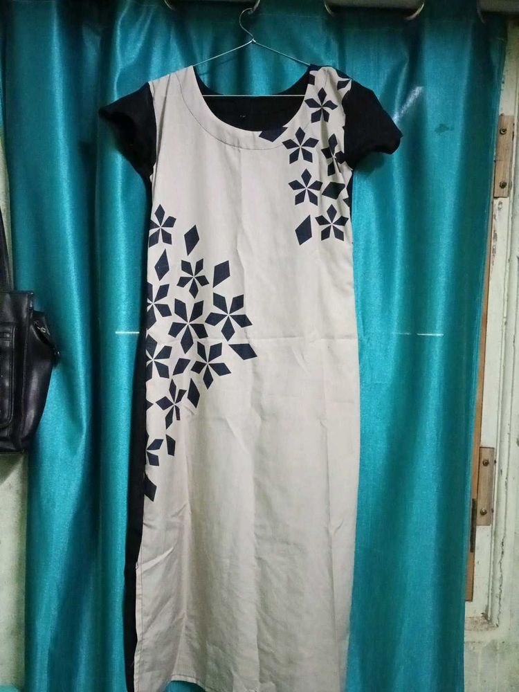 Casual Floral Print Dress