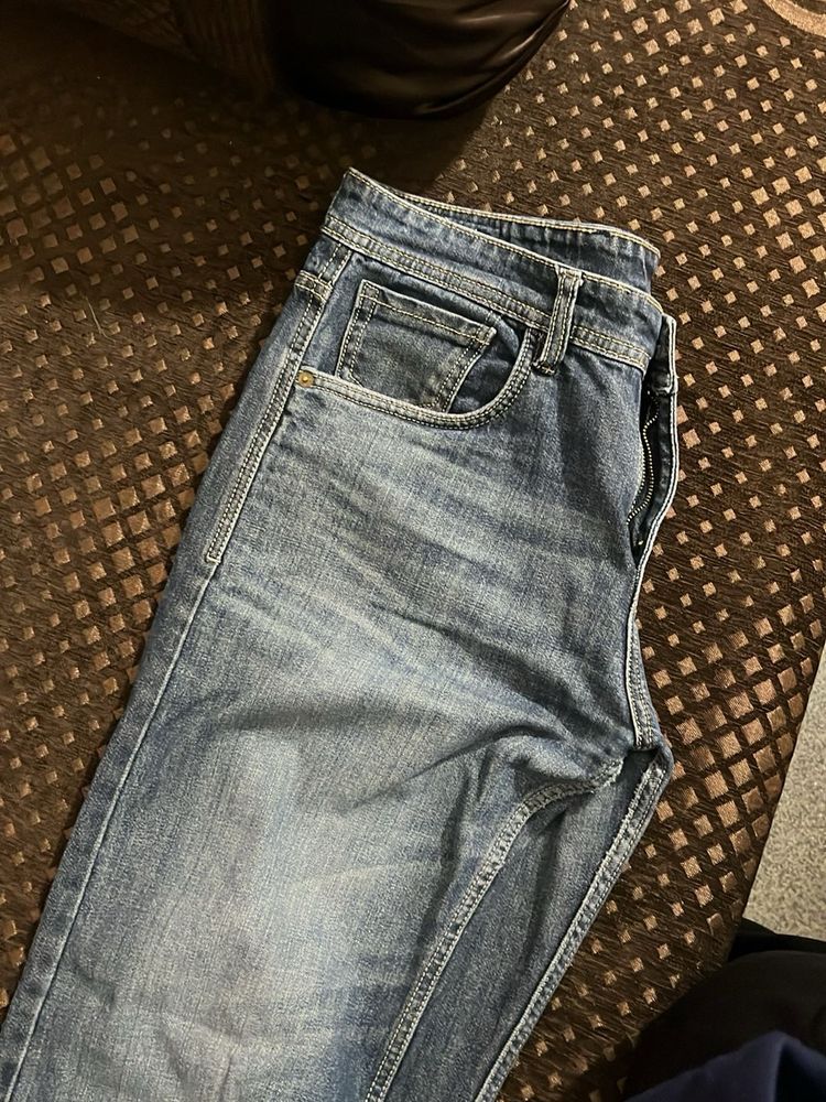 Light Wash Denim Jeans