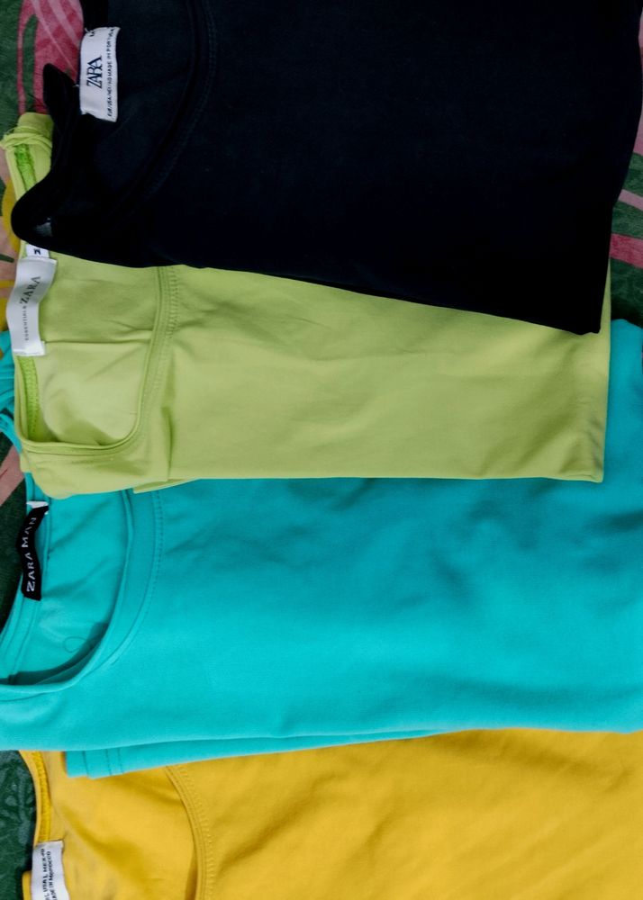 Pack Of 4 Summer Tshirt (Unisex)