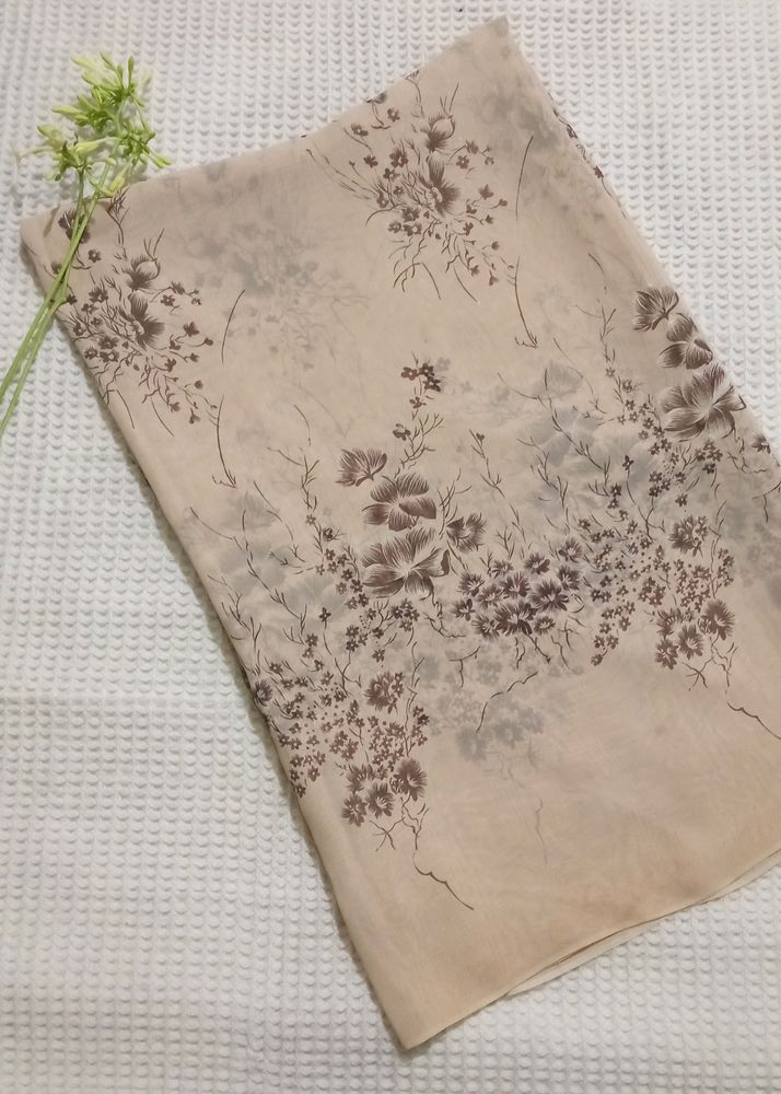 Georgette Floral Printed Saree