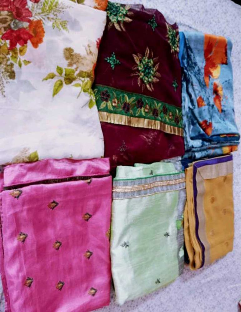 Pack Of 6saree