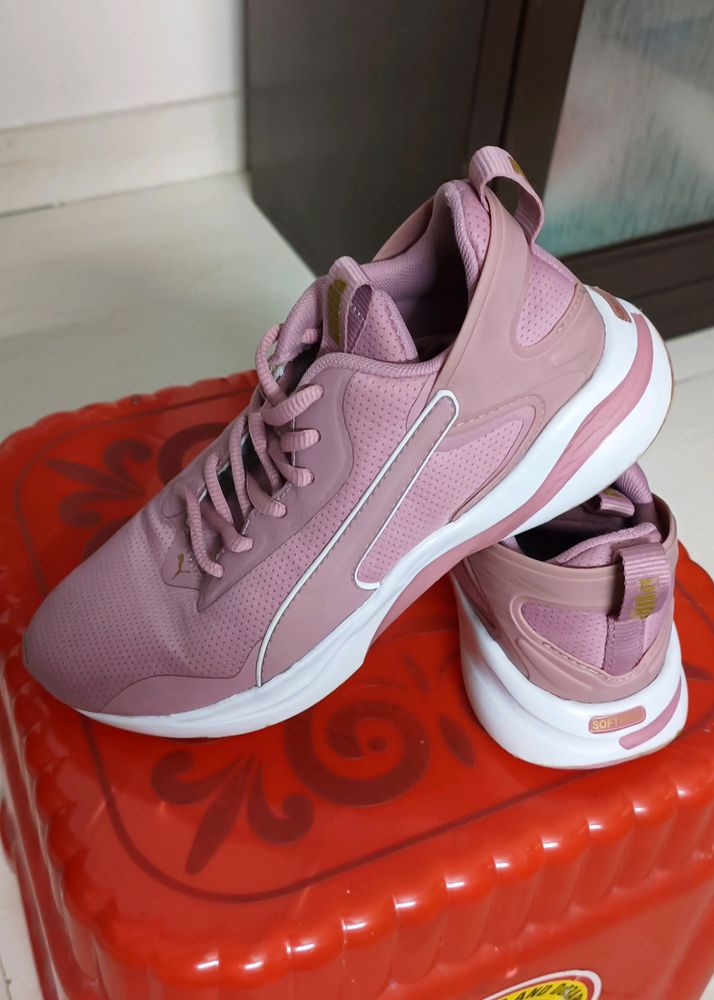 Original Puma Pink Softride rift women&#39;s shoes spe
