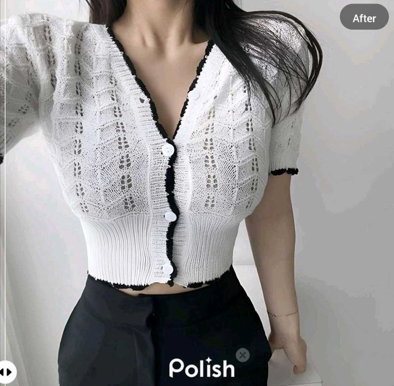 New with tag Pinterest Chic Knit Cardigan Top