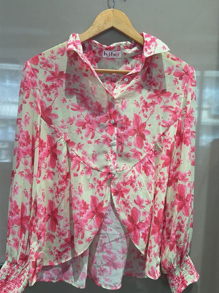 Floral Print Blouse