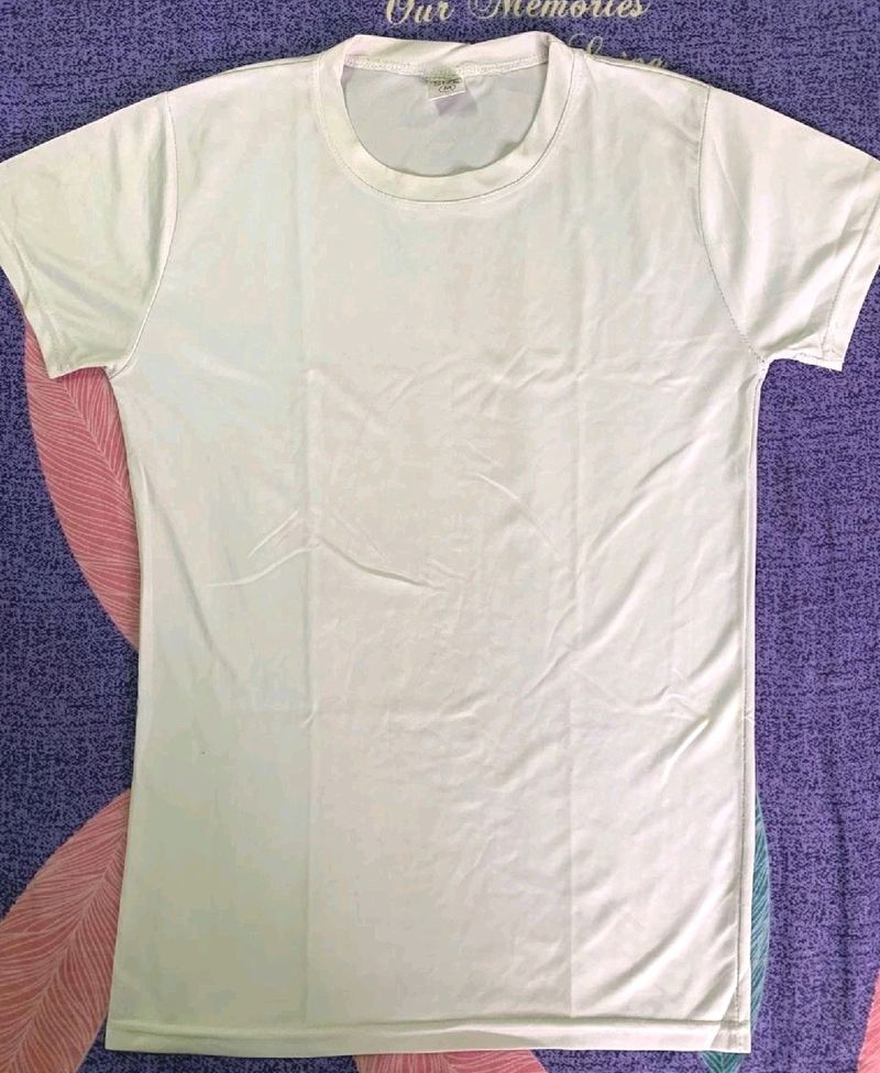 White Casual Tshirt