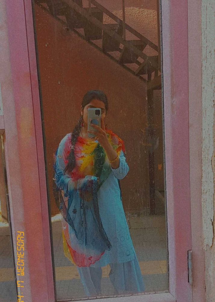 NET DUPATTA💛❤️