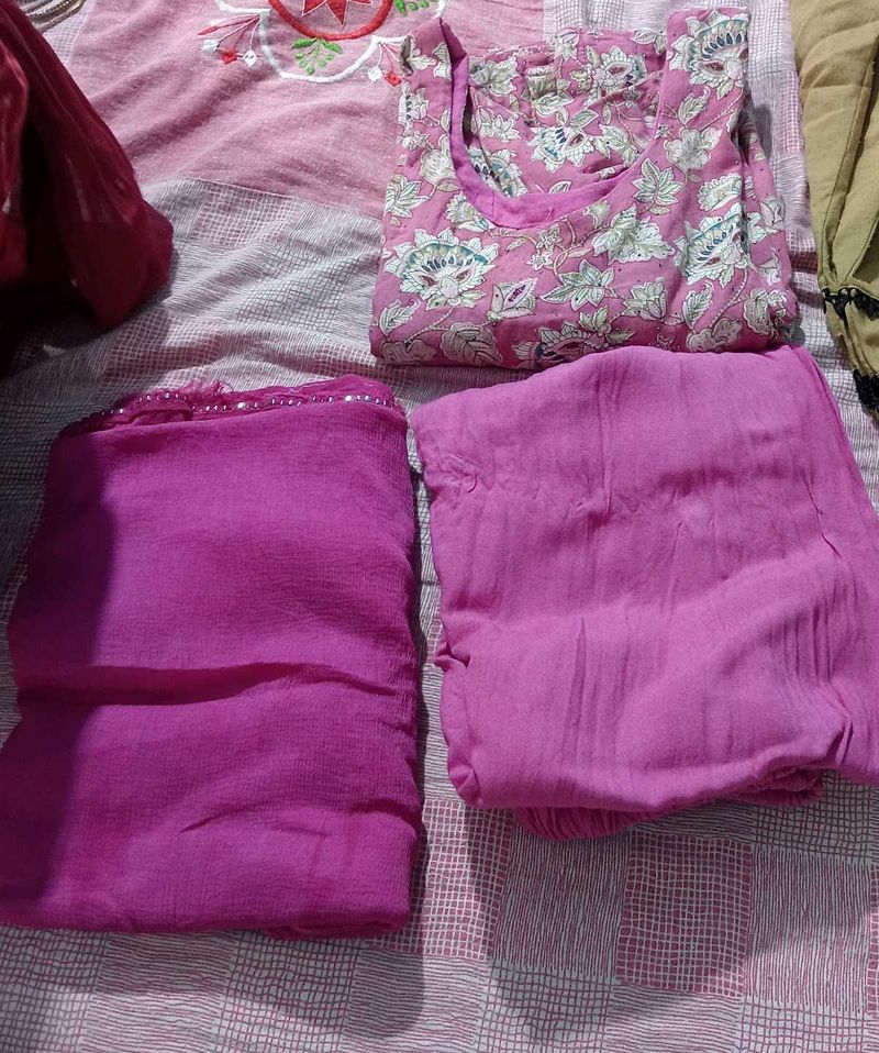Pink Kurta Set