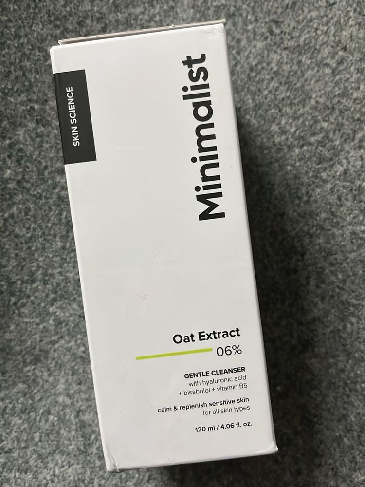 Minimalist Oat Extract 06% Gentle Cleanser