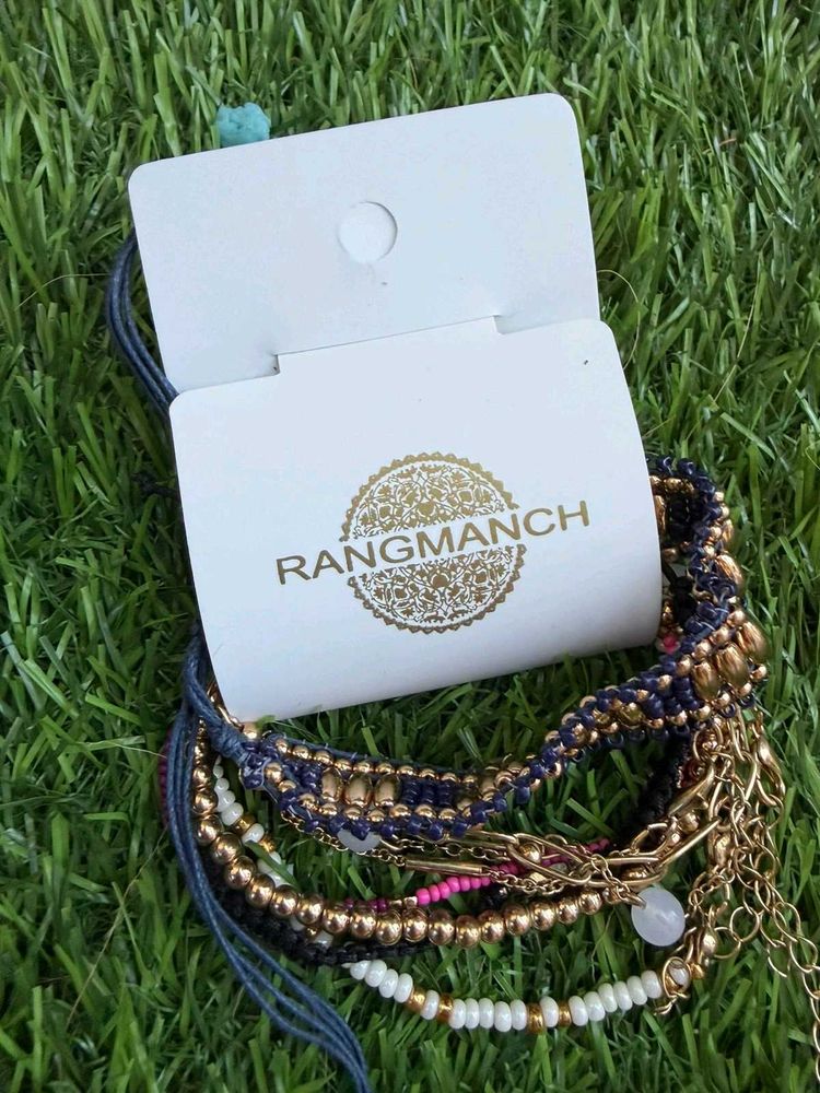 Rangmanch Multilayered Bracelet Set